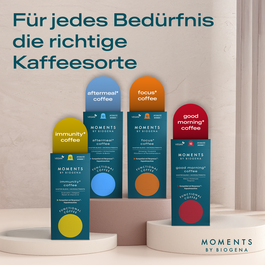 Kaffeegenuss trifft auf Konzentration